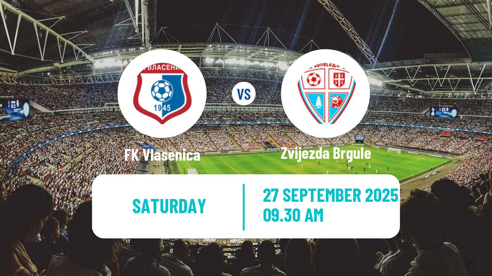 Football Bosnian Prva Liga RS Vlasenica - Zvijezda Brgule
