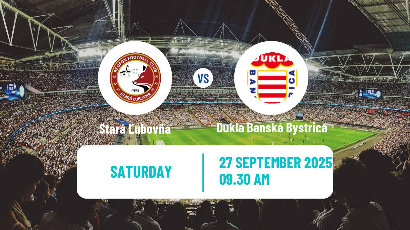 Football Slovak 2 Liga Stará Ľubovňa - Dukla Banská Bystrica