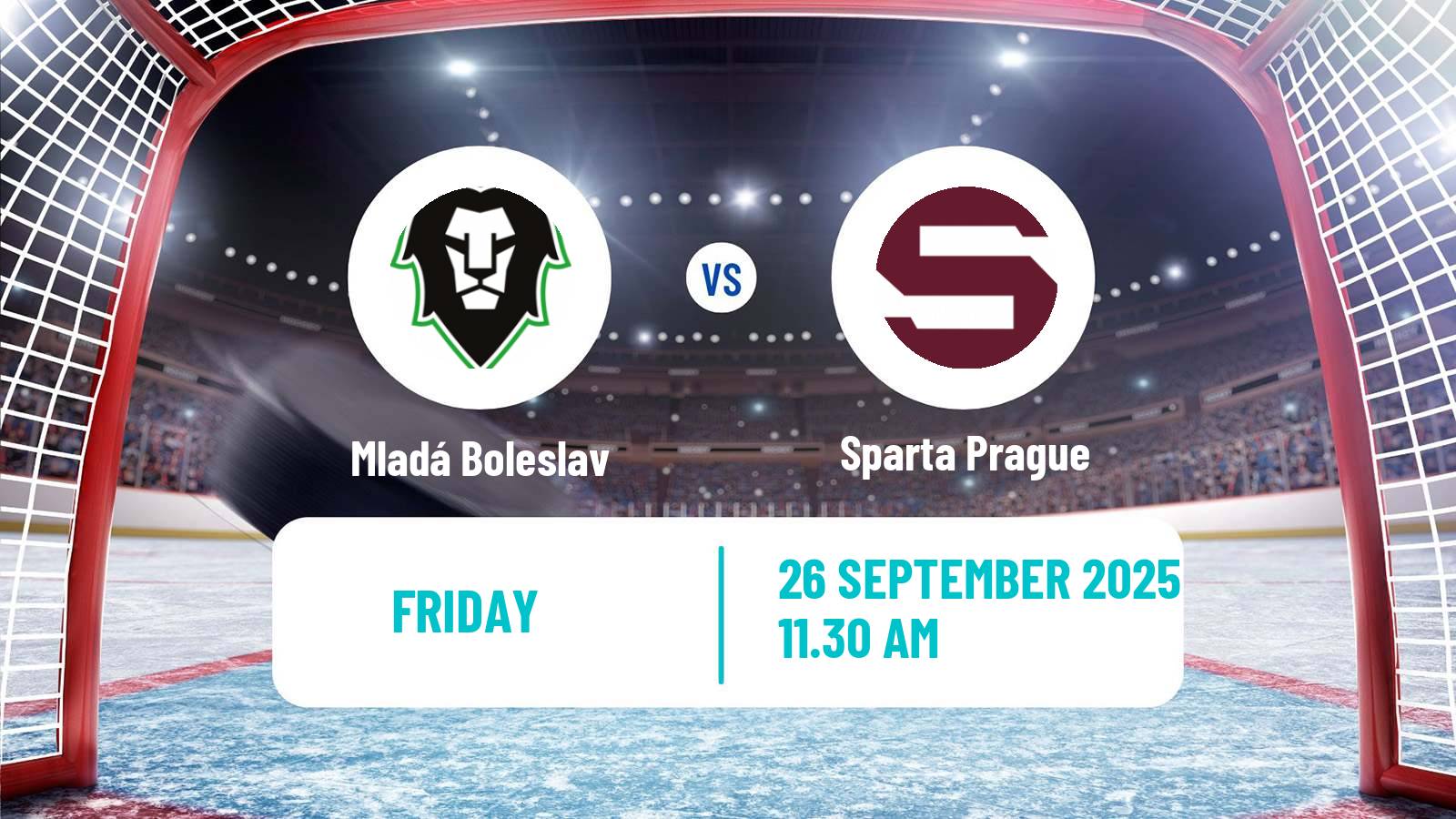 Hockey Czech Extraliga Mladá Boleslav - Sparta Prague