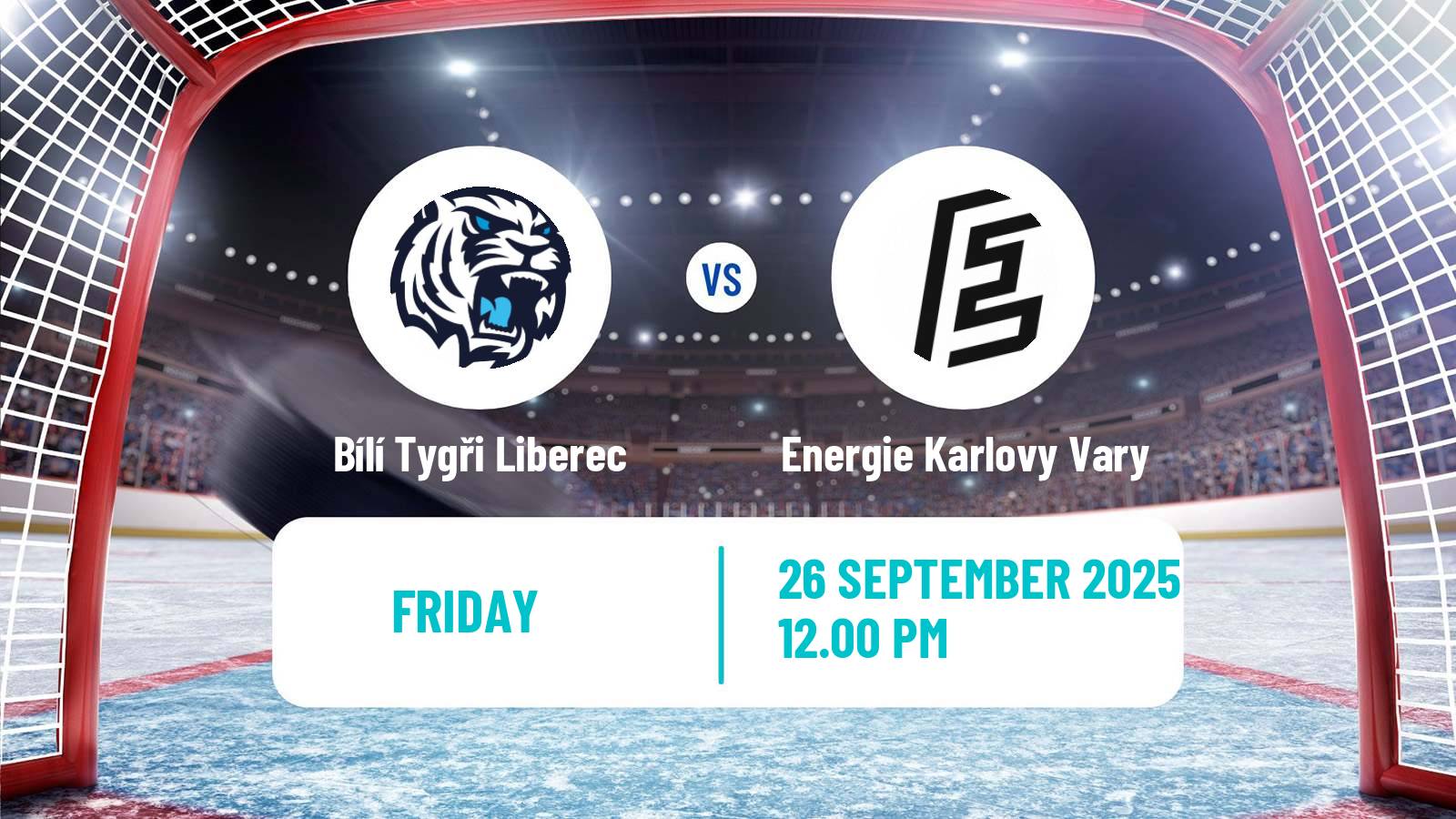 Hockey Czech Extraliga Bílí Tygři Liberec - Energie Karlovy Vary