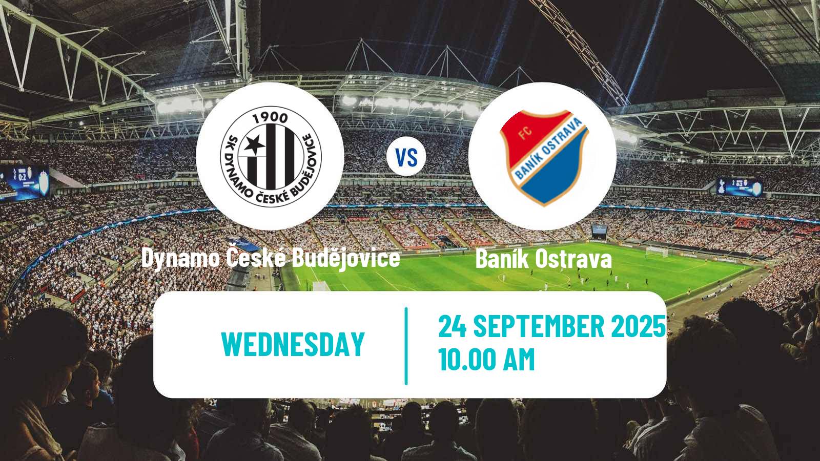 Football Czech Cup Dynamo České Budějovice - Baník Ostrava