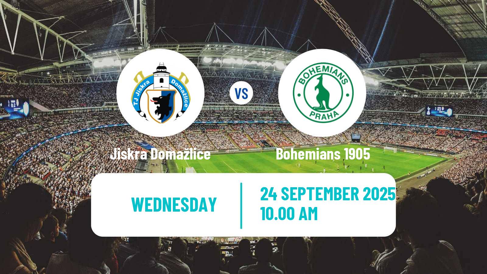 Football Czech Cup Jiskra Domažlice - Bohemians 1905