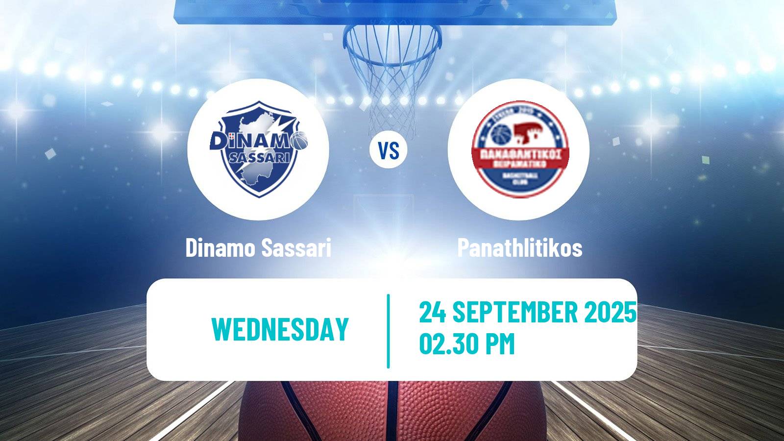 Basketball Eurocup Women Dinamo Sassari - Panathlitikos