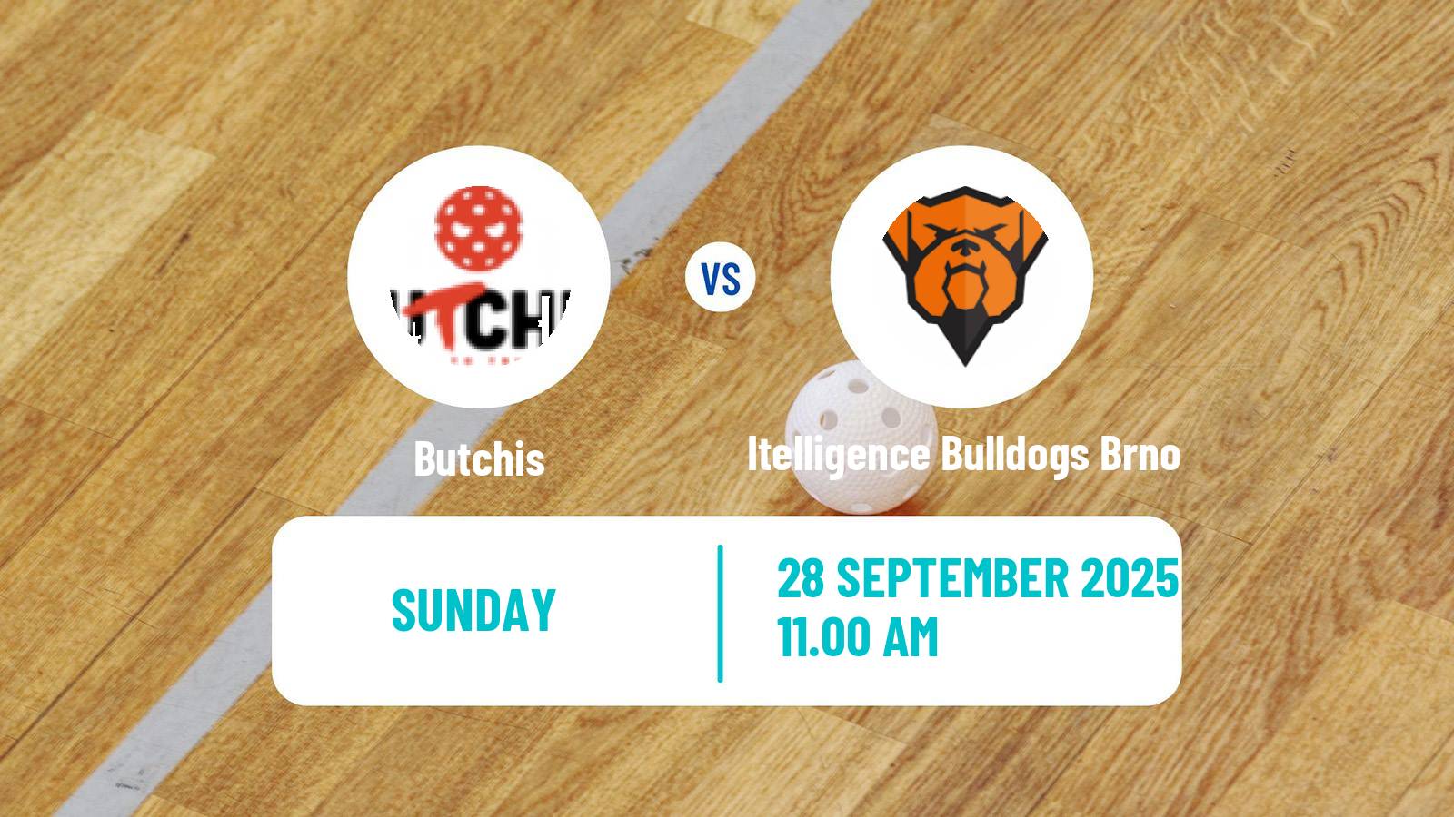 Floorball Czech 1 Liga Floorball Butchis - Itelligence Bulldogs Brno