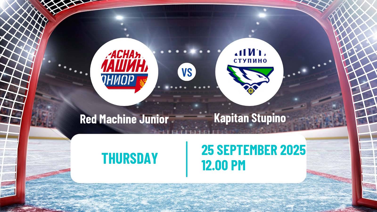 Hockey MHL Red Machine Junior - Kapitan Stupino