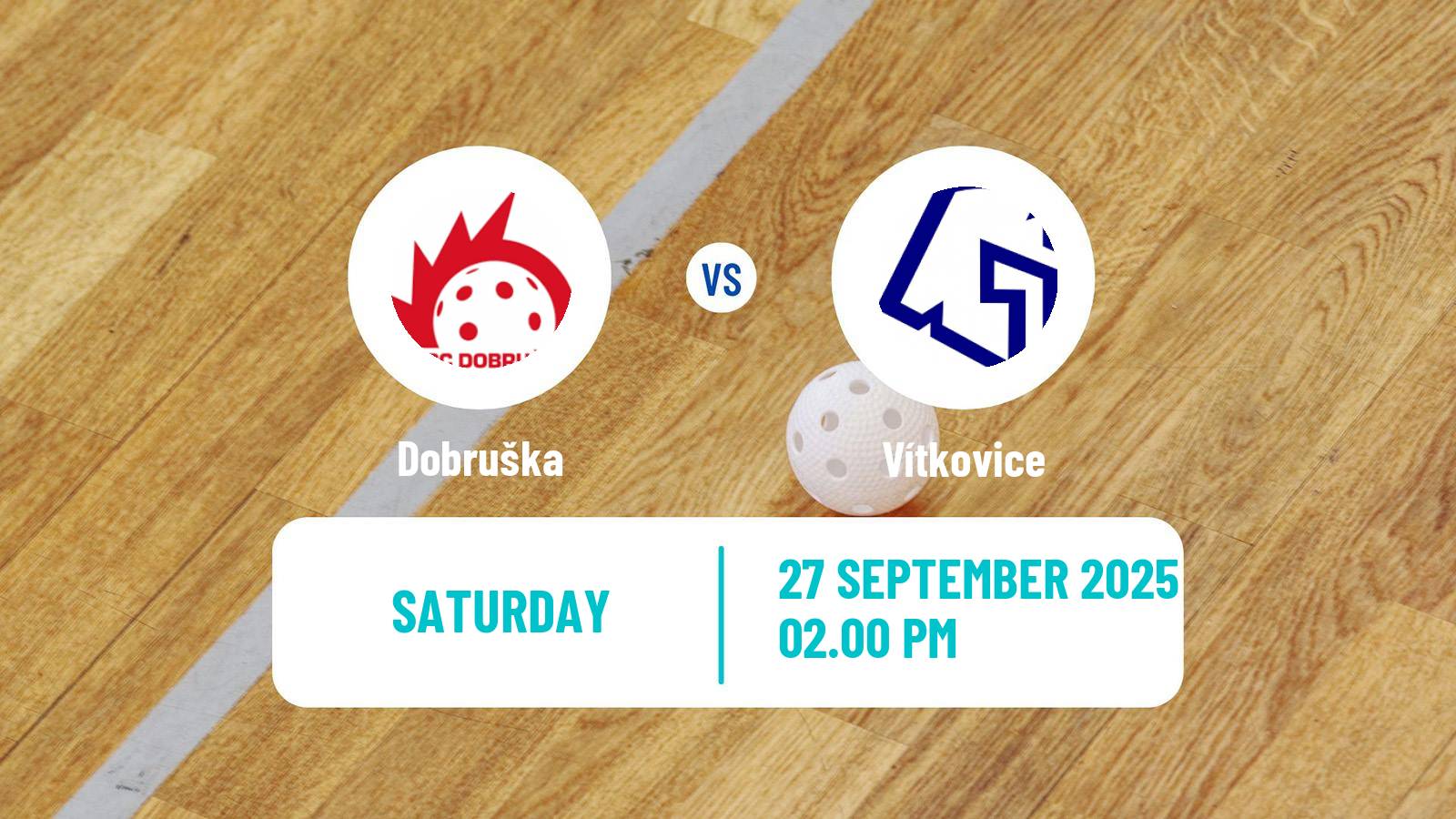 Floorball Czech Extraliga Floorball Women Dobruška - Vítkovice