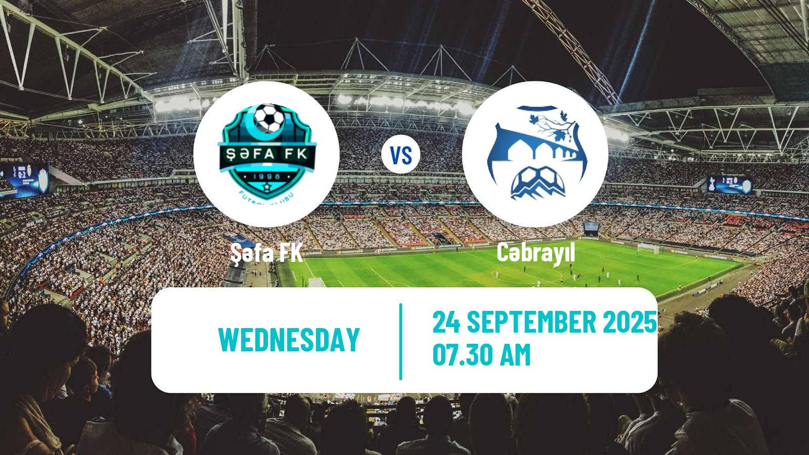 Football Azerbaijan First Division Şəfa - Cəbrayıl