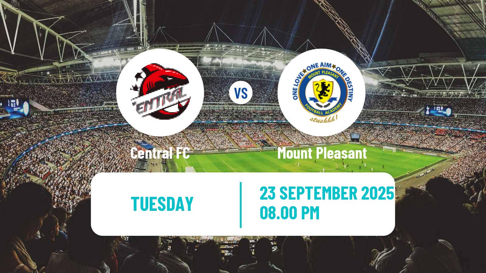 Football Caribbean Club Championship Central FC - Mount Pleasant