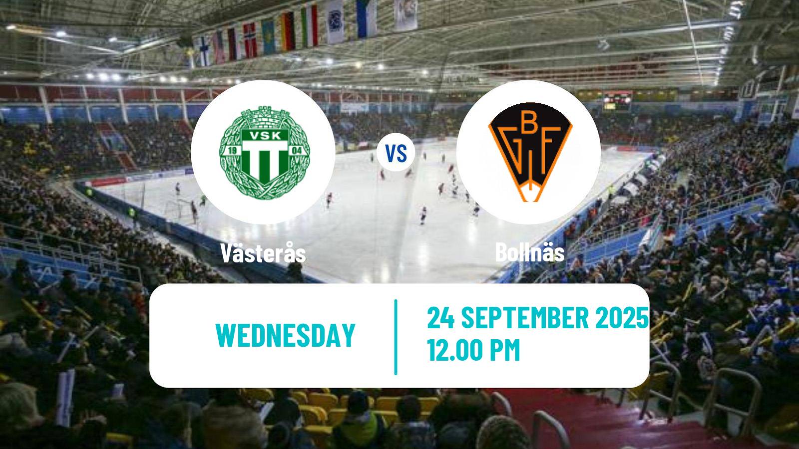 Bandy Svenska Cupen Bandy Västerås - Bollnäs