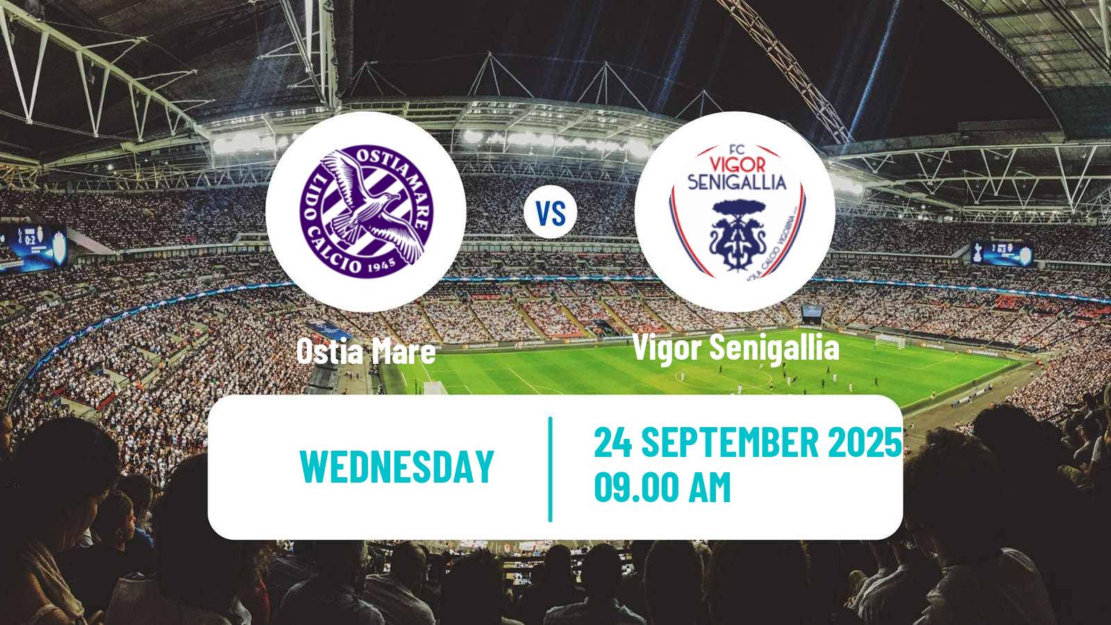 Football Italian Serie D - Group F Ostia Mare - Vigor Senigallia