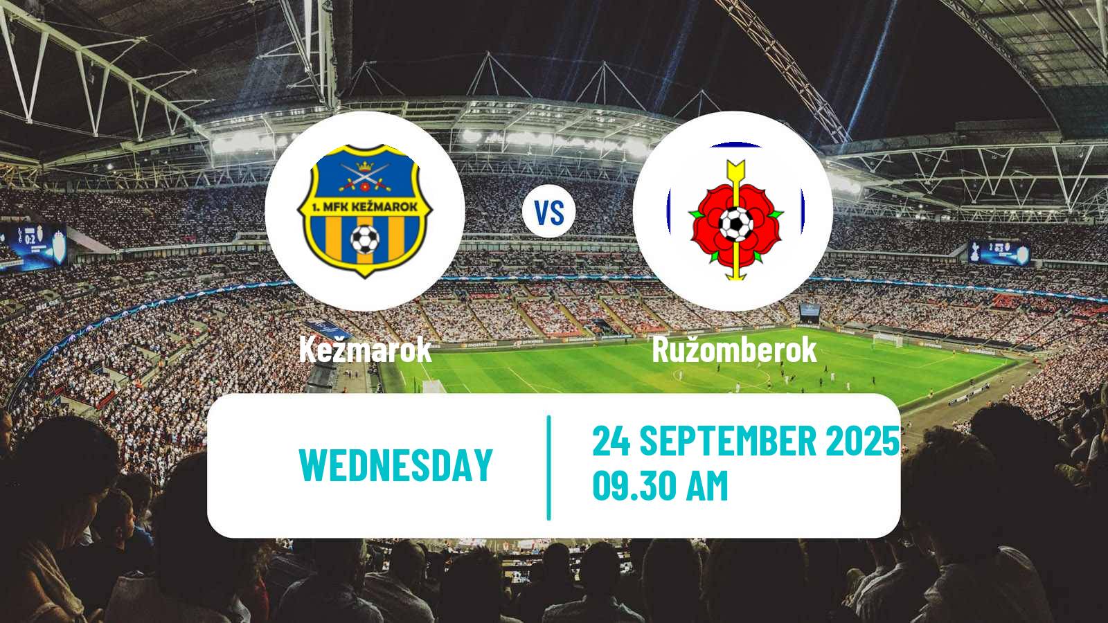 Football Slovak Cup Kežmarok - Ružomberok