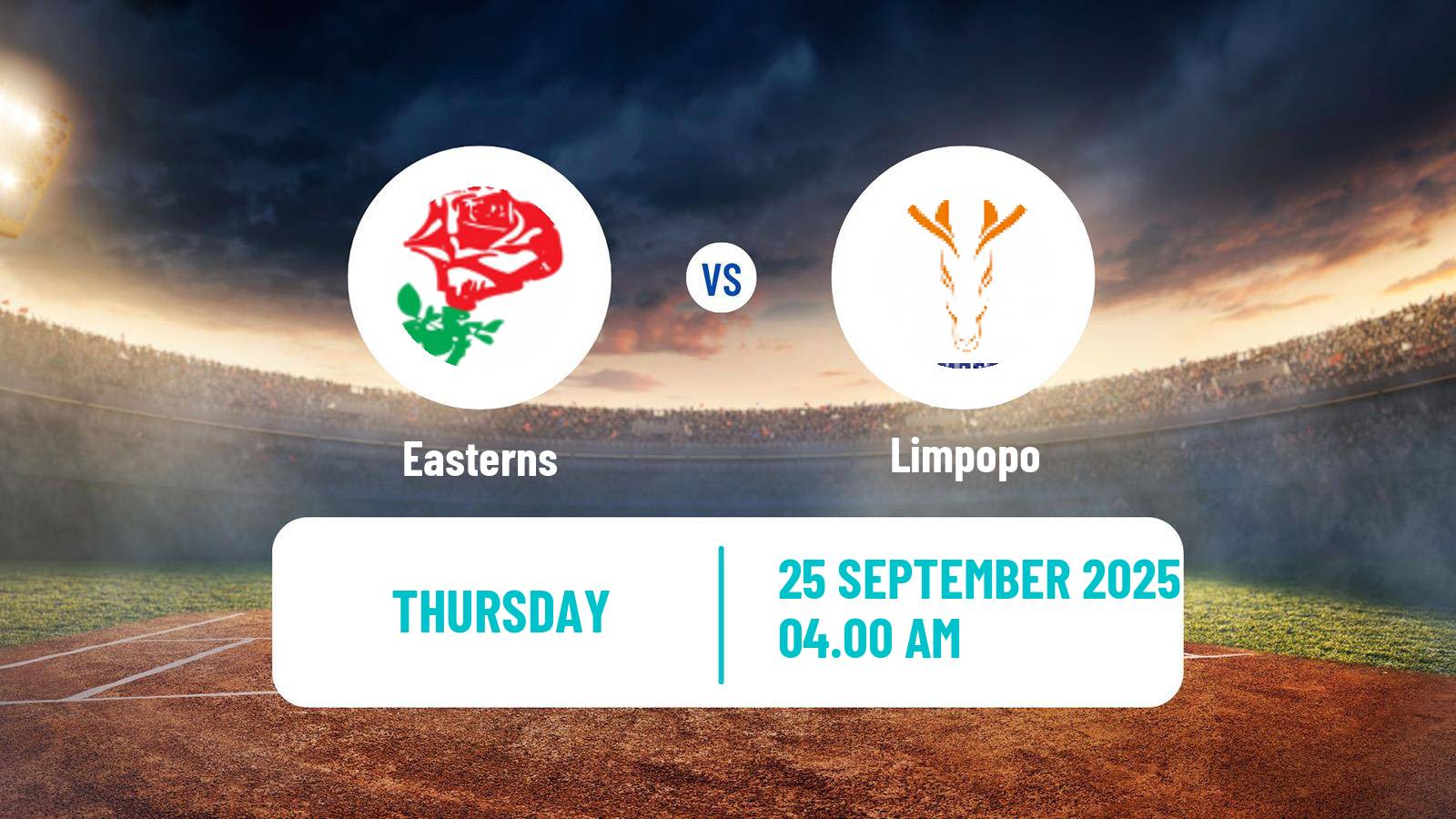 Cricket CSA 4-Day Franchise Series Easterns - Limpopo