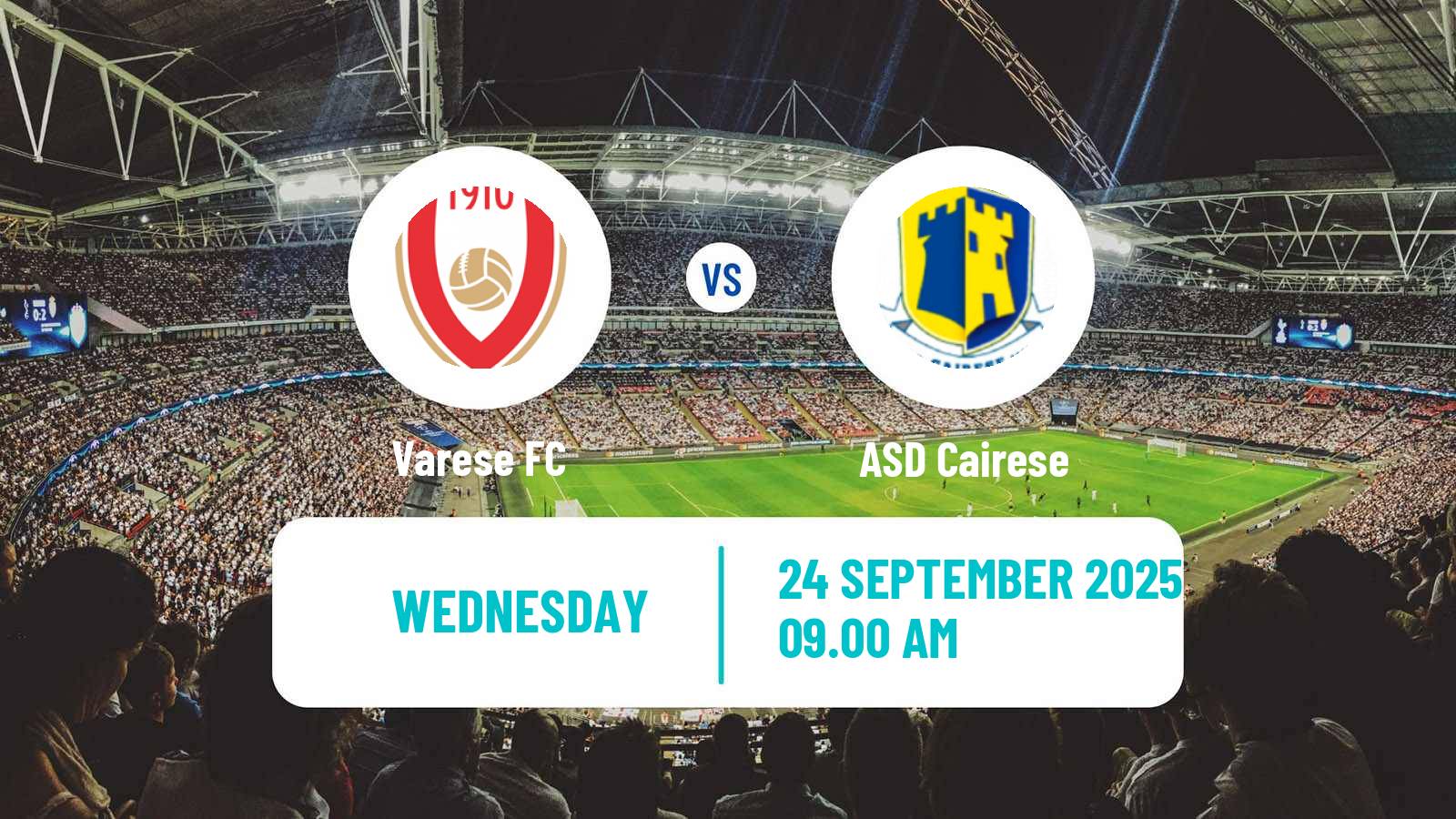 Football Italian Serie D - Group A Varese - Cairese
