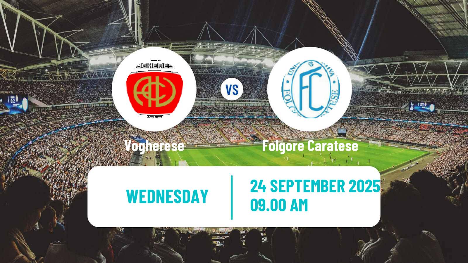 Football Italian Serie D - Group B Vogherese - Folgore Caratese
