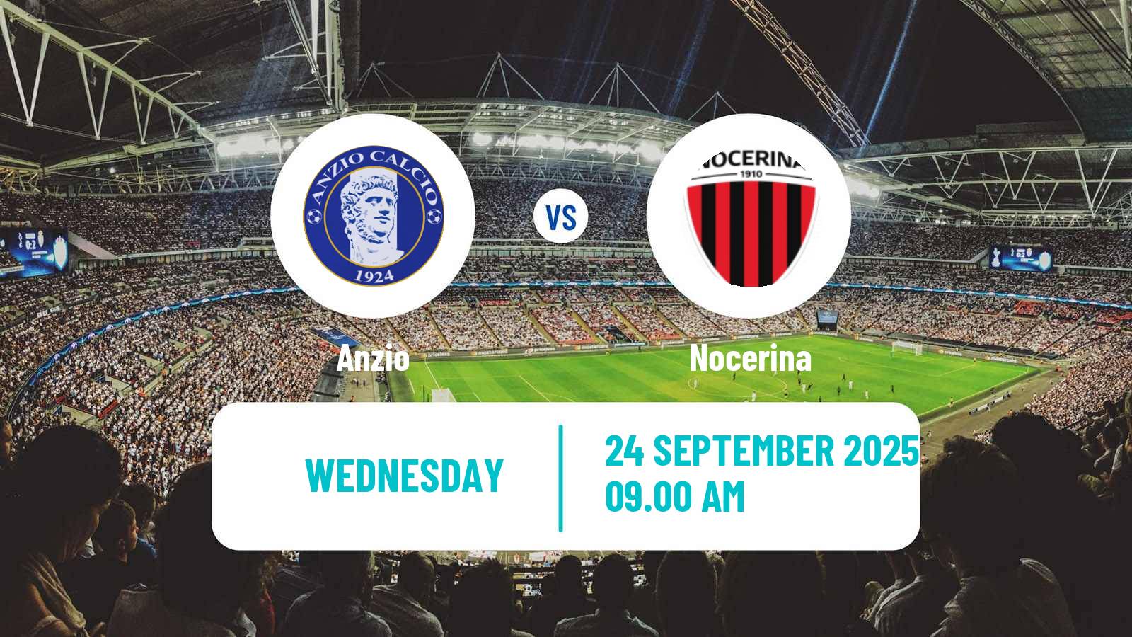 Football Italian Serie D - Group G Anzio - Nocerina