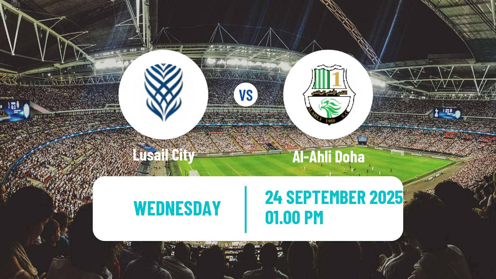 Football Qatar QSL Cup Lusail City - Al-Ahli Doha