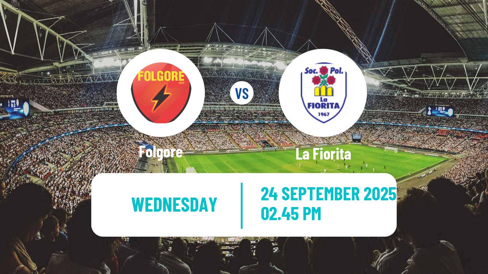 Football San Marino Coppa Titano Folgore - La Fiorita