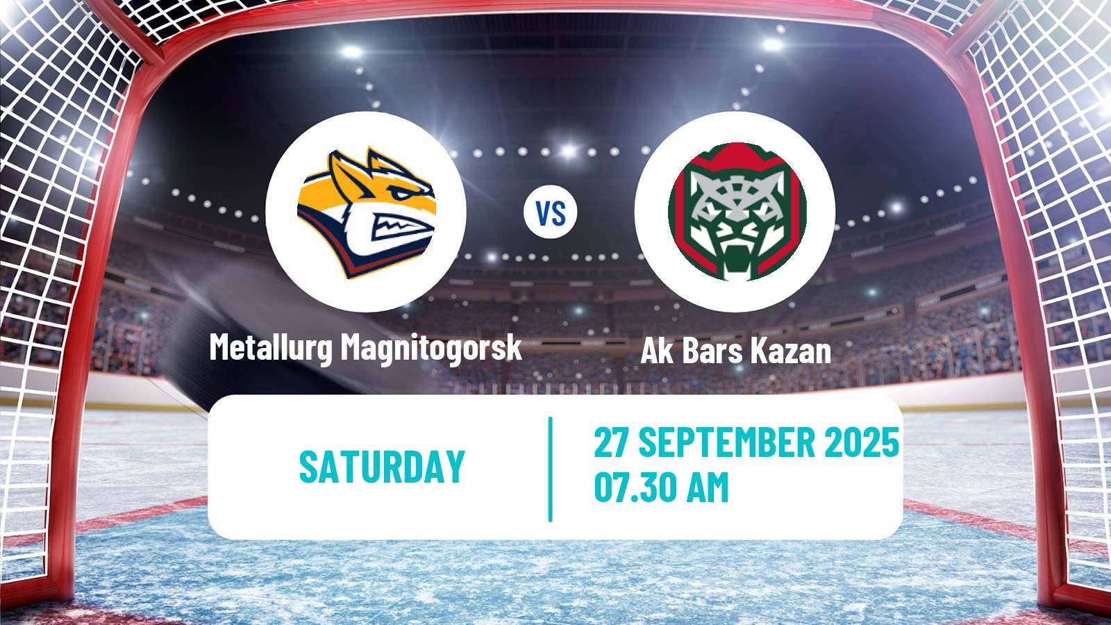 Hockey KHL Metallurg Magnitogorsk - Ak Bars Kazan
