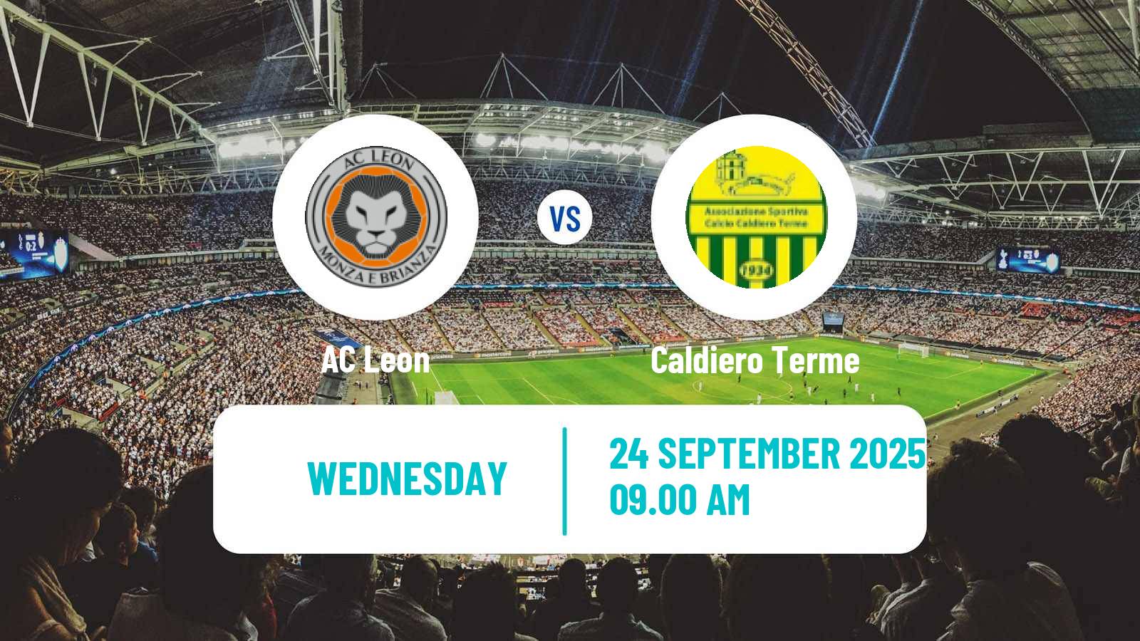 Football Italian Serie D - Group B Leon - Caldiero Terme