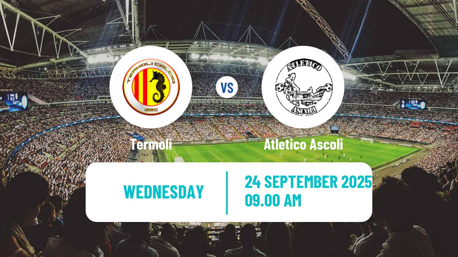 Football Italian Serie D - Group F Termoli - Atletico Ascoli