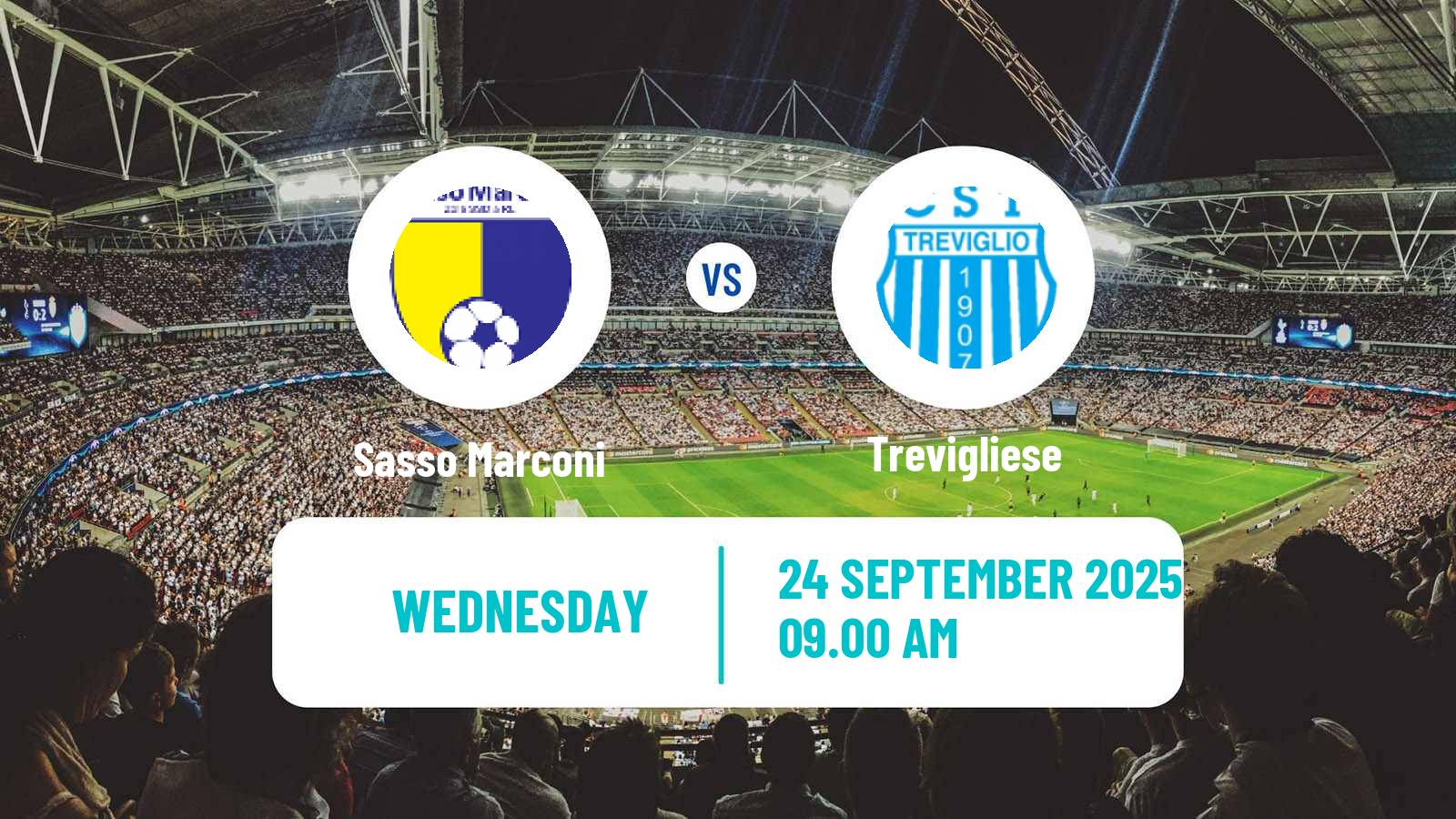 Football Italian Serie D - Group D Sasso Marconi - Trevigliese