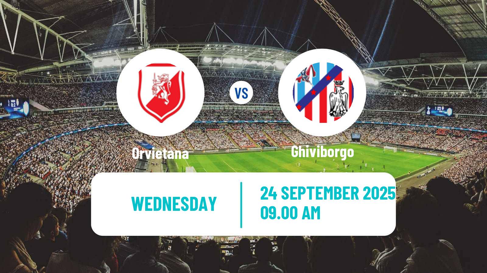 Football Italian Serie D - Group E Orvietana - Ghiviborgo