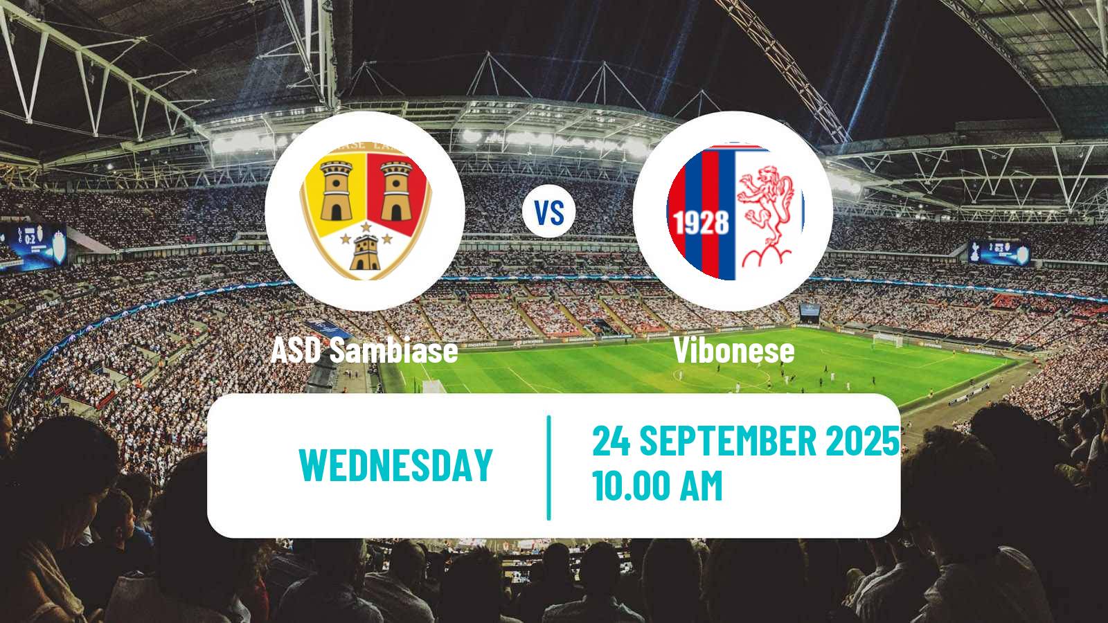 Football Italian Serie D - Group I Sambiase - Vibonese