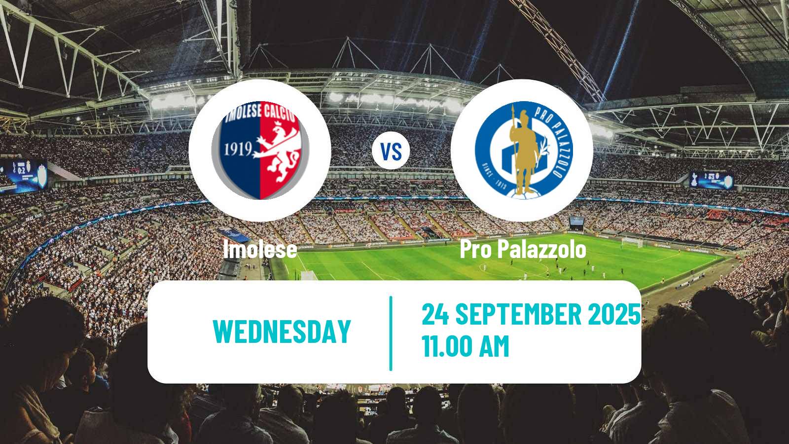 Football Italian Serie D - Group D Imolese - Pro Palazzolo