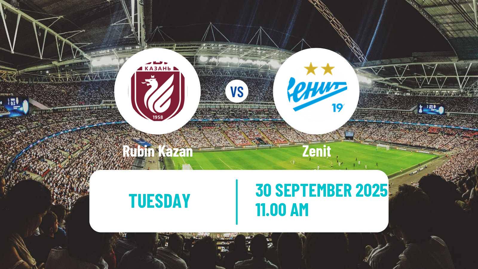 Football Russian Cup Rubin Kazan - Zenit