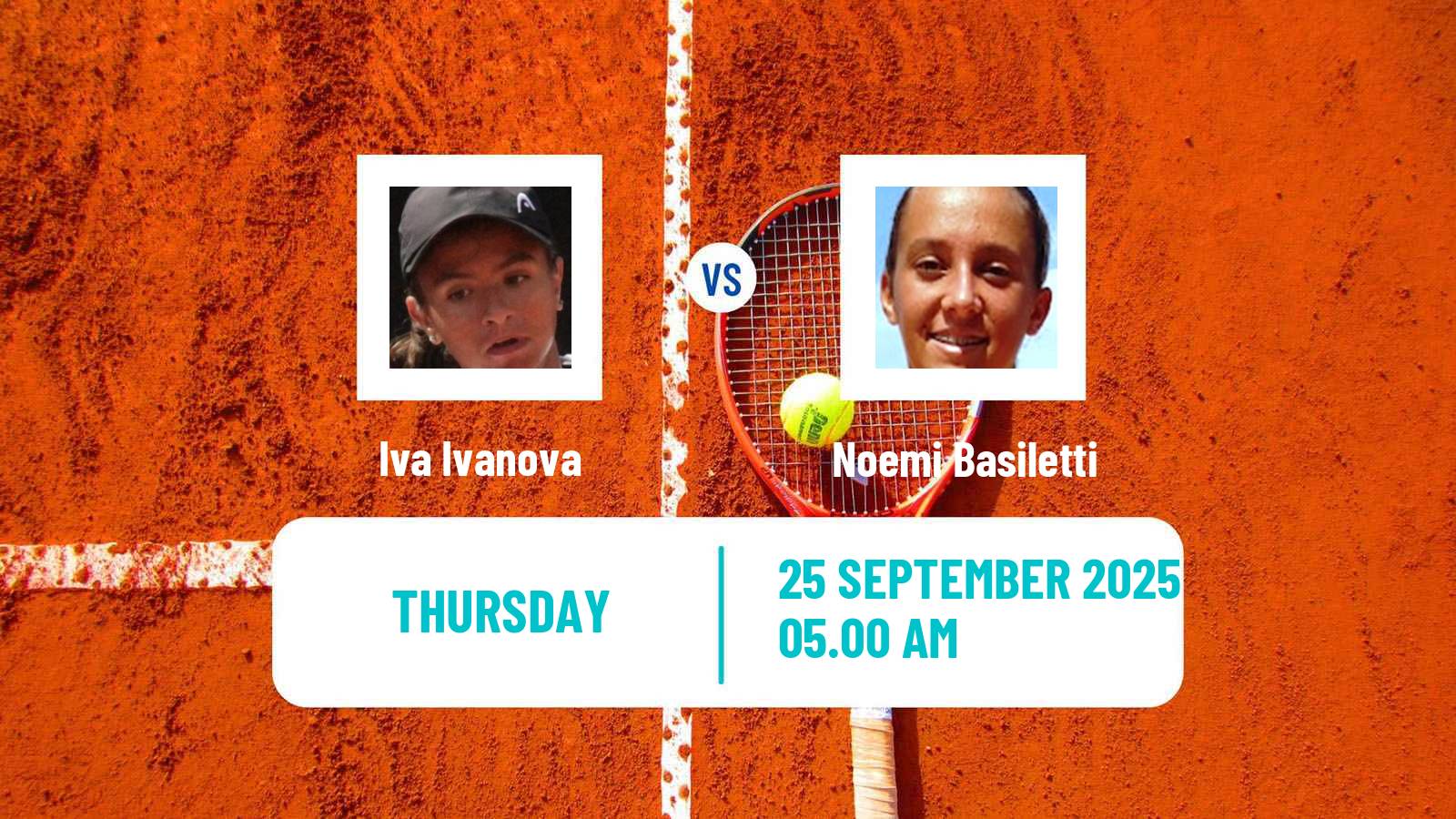 Tennis ITF W35 Santa Margherita Di Pula 8 Women Iva Ivanova - Noemi Basiletti