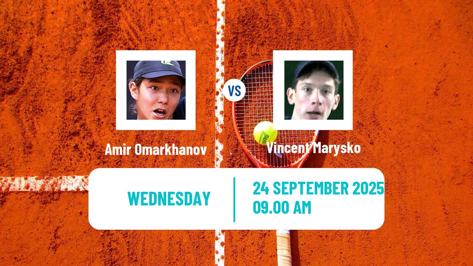 Tennis ITF M15 Monastir 36 Men Amir Omarkhanov - Vincent Marysko