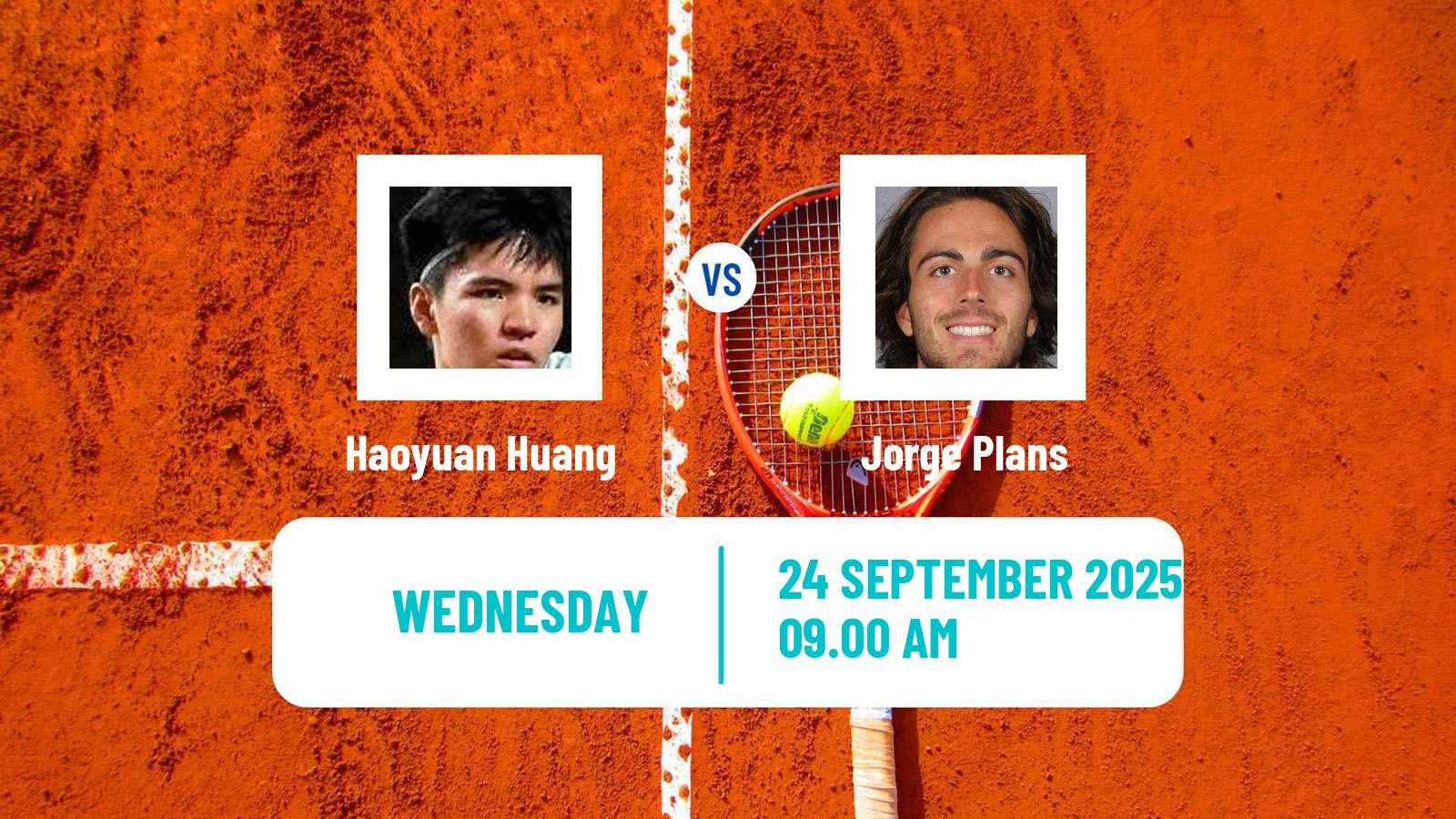 Tennis ITF M15 Monastir 36 Men Haoyuan Huang - Jorge Plans