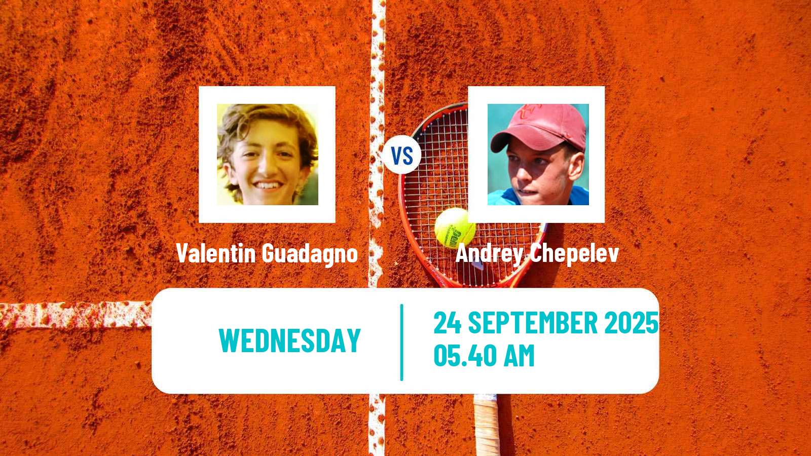 Tennis ITF M25 ZlatIBOr Men Valentin Guadagno - Andrey Chepelev
