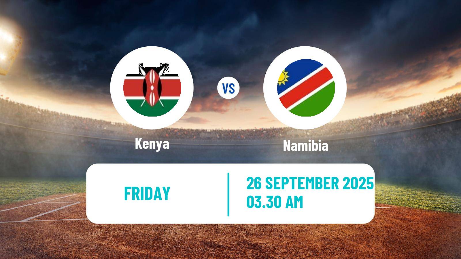 Cricket ICC World Twenty20 Kenya - Namibia