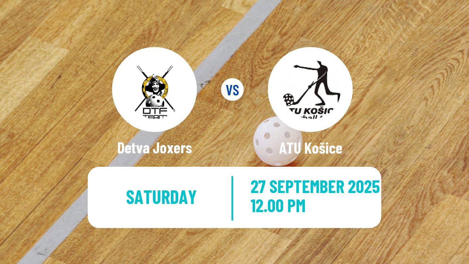 Floorball Slovak Extraliga Floorball Detva Joxers - ATU Košice