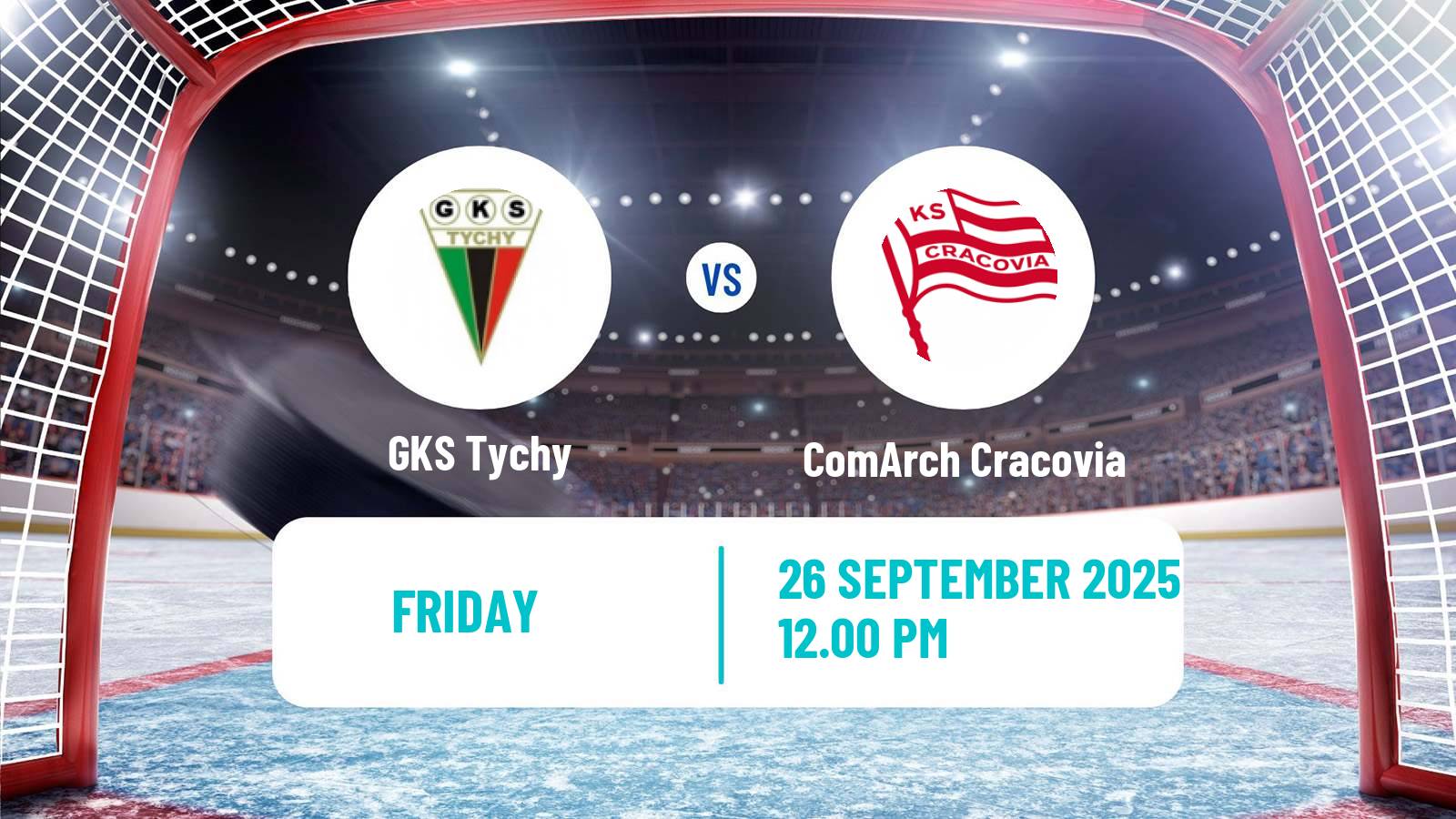 Hockey Polska Liga Hokejowa GKS Tychy - ComArch Cracovia