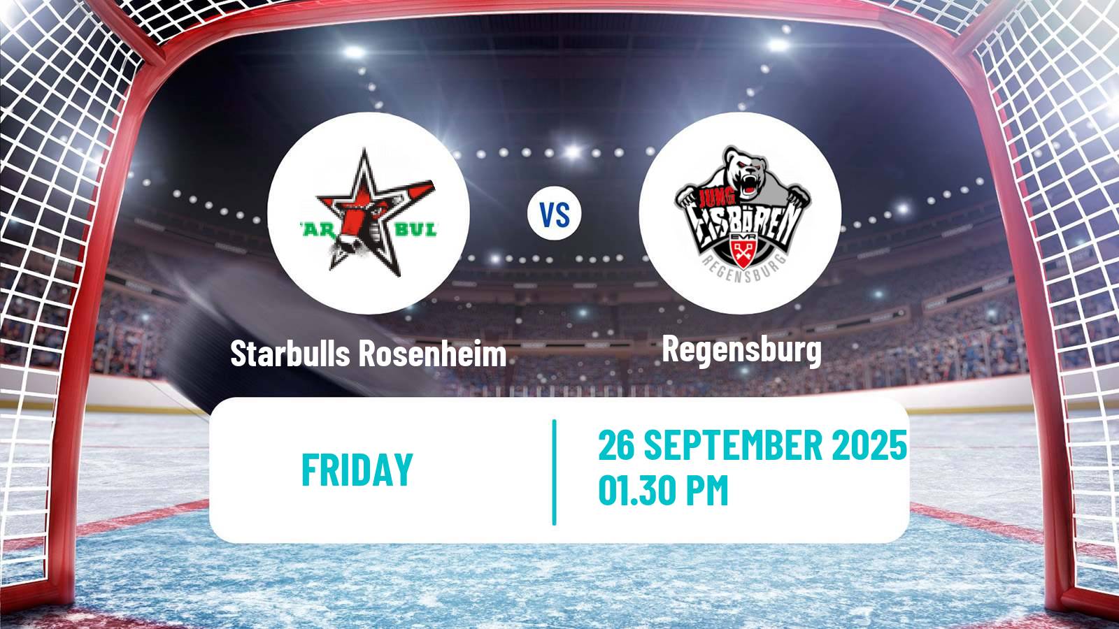 Hockey German DEL2 Starbulls Rosenheim - Regensburg