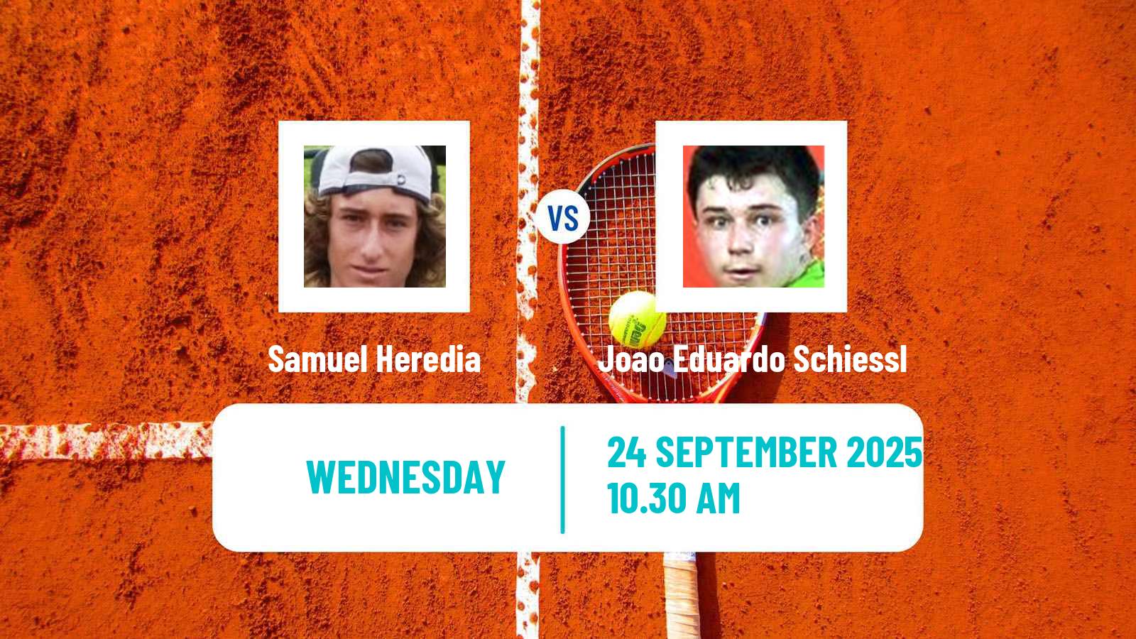 Tennis ITF M25 Barueri Men 2025 Samuel Heredia - Joao Eduardo Schiessl
