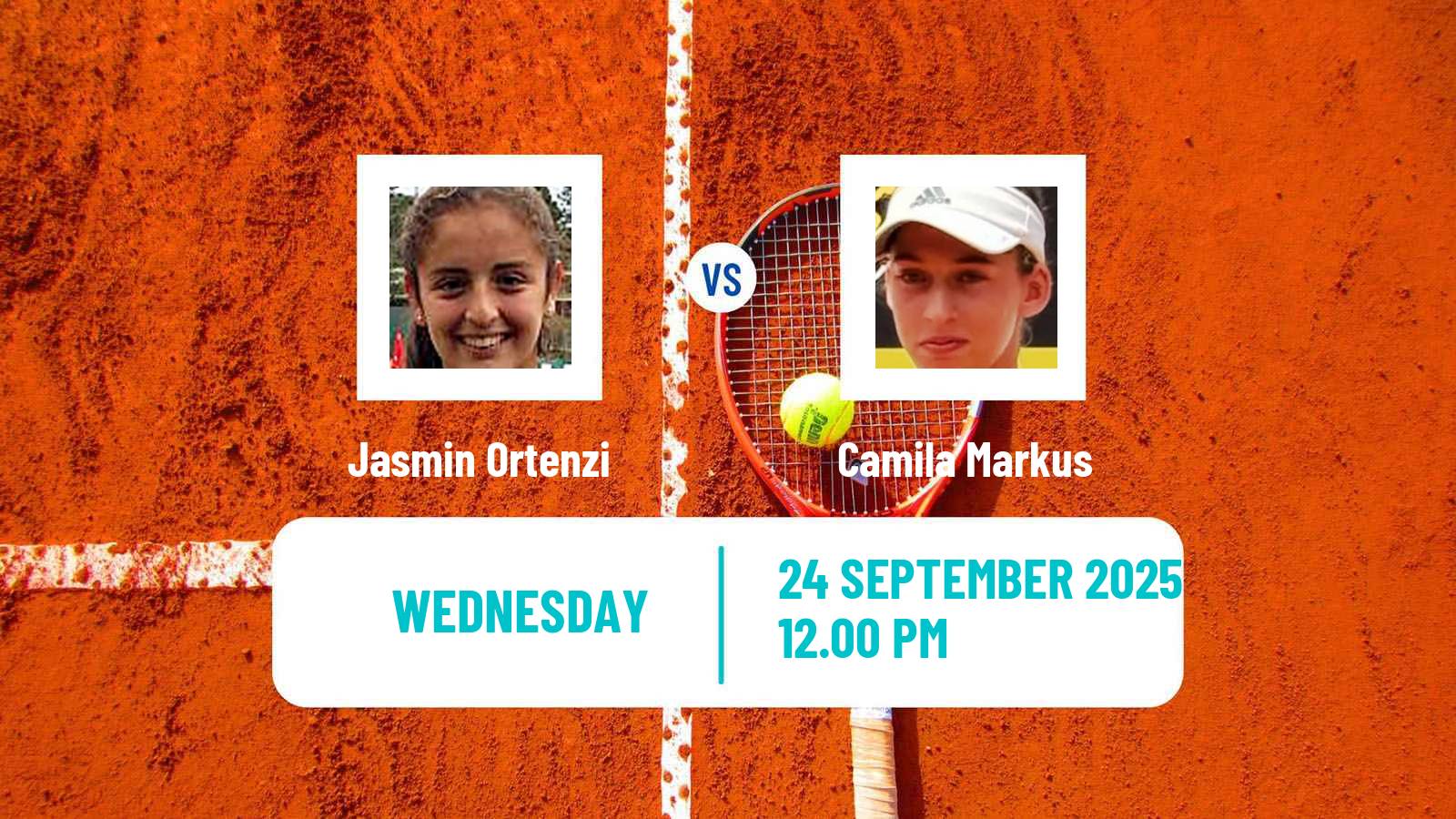 Tennis ITF W15 Lujan 2 Women Jasmin Ortenzi - Camila Markus