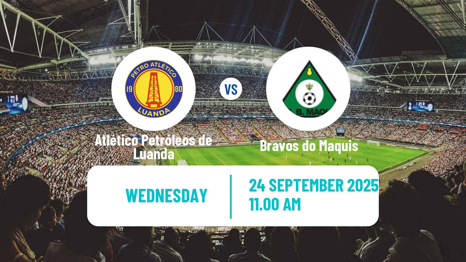 Football Angolan Girabola Atlético Petróleos de Luanda - Bravos do Maquis