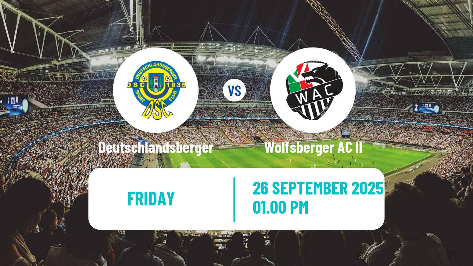 Football Austrian Regionalliga Central Deutschlandsberger - Wolfsberger AC II