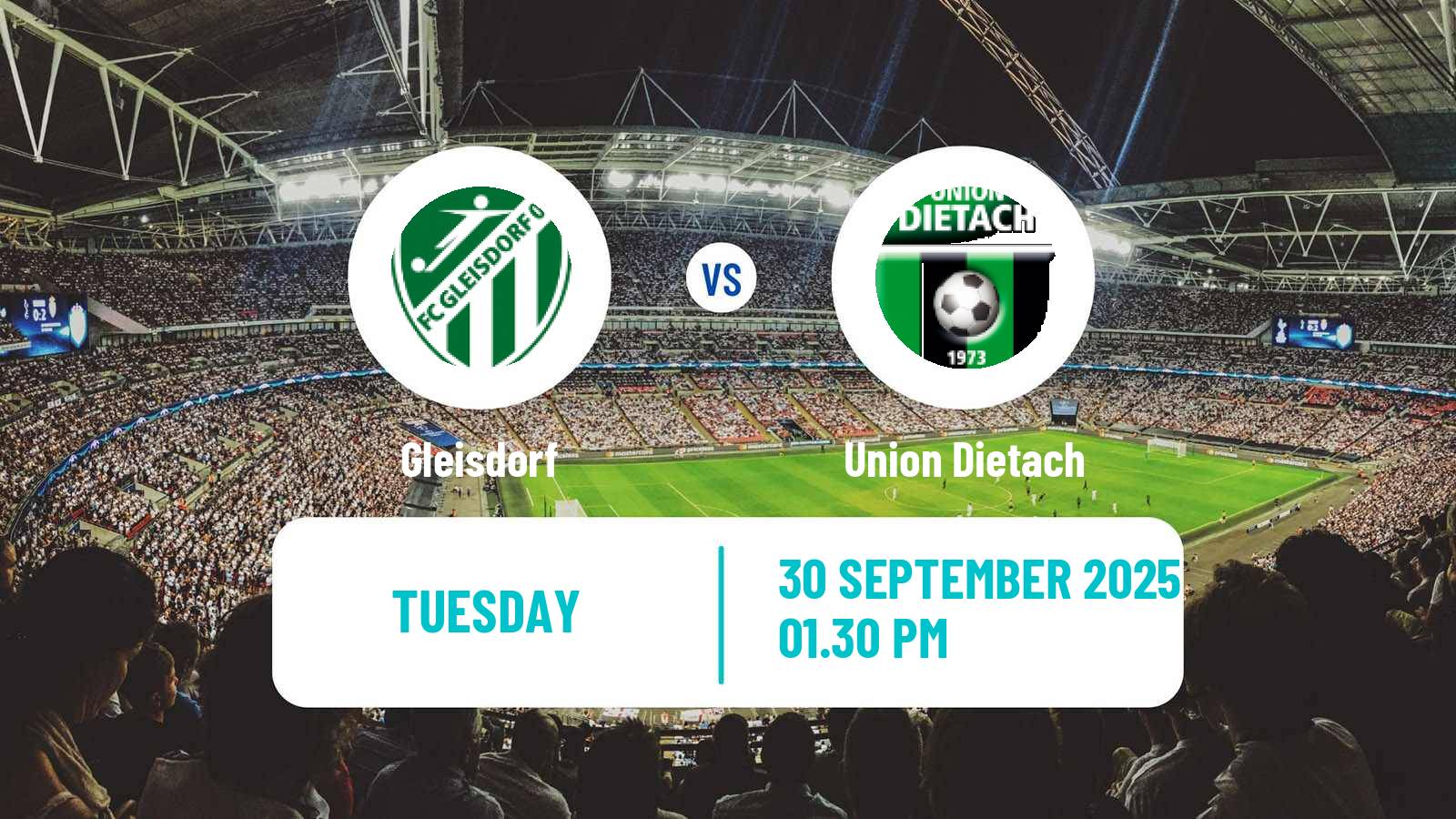 Football Austrian Regionalliga Central Gleisdorf - Union Dietach