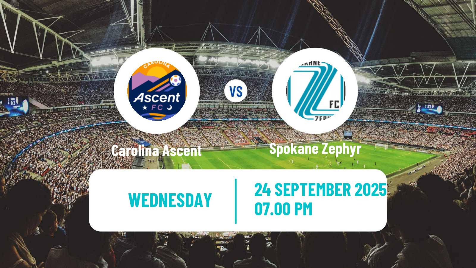Football USL Super League Women Carolina Ascent - Spokane Zephyr