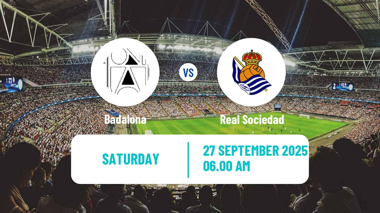 Football Spanish Primera División Women Badalona - Real Sociedad