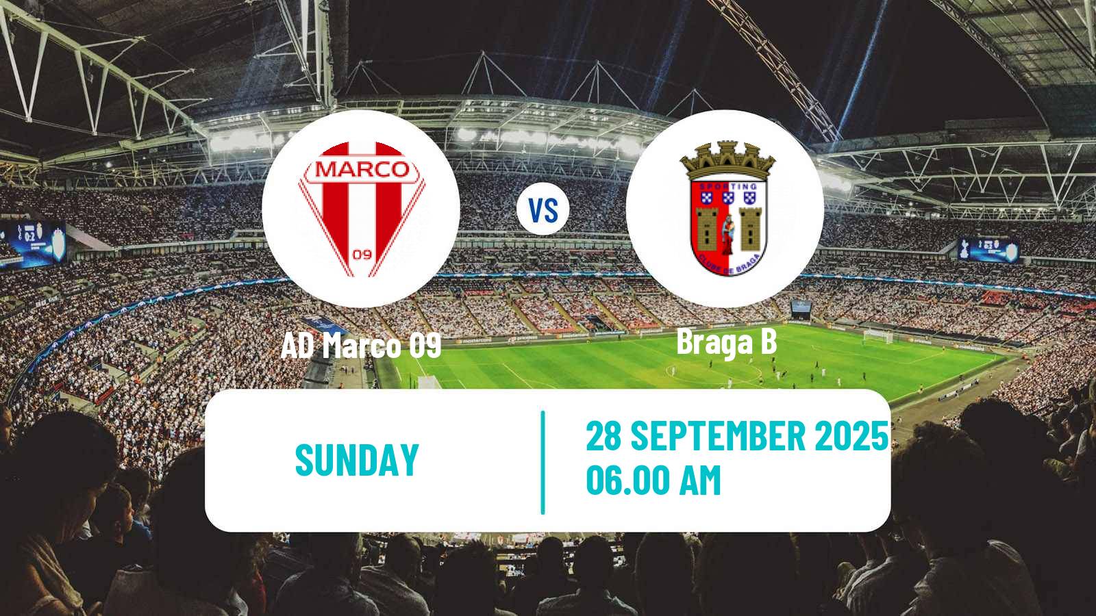 Football Portuguese Liga 3 Marco 09 - Braga B