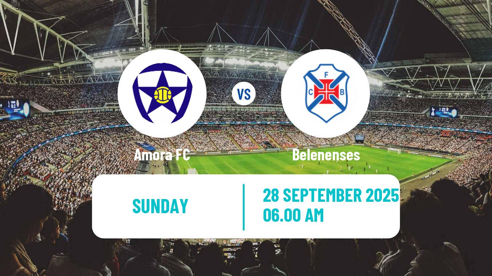 Football Portuguese Liga 3 Amora - Belenenses
