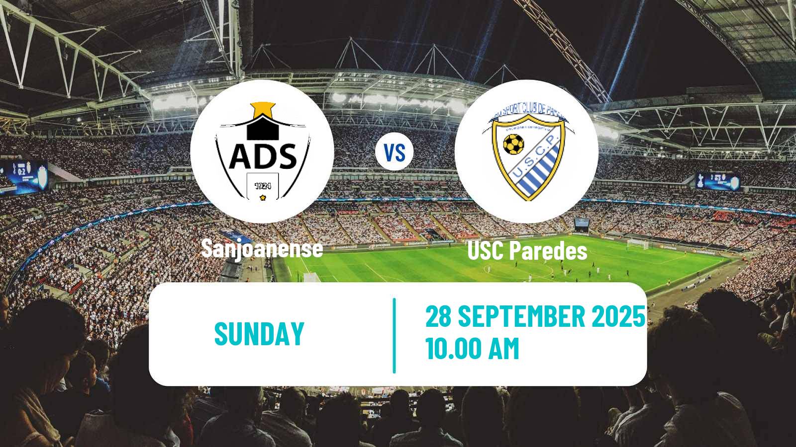 Football Portuguese Liga 3 Sanjoanense - Paredes