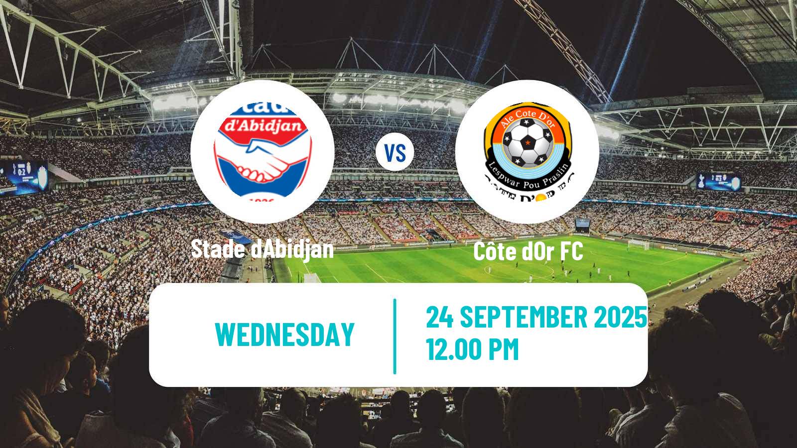 Football CAF Champions League Stade dAbidjan - Côte dOr