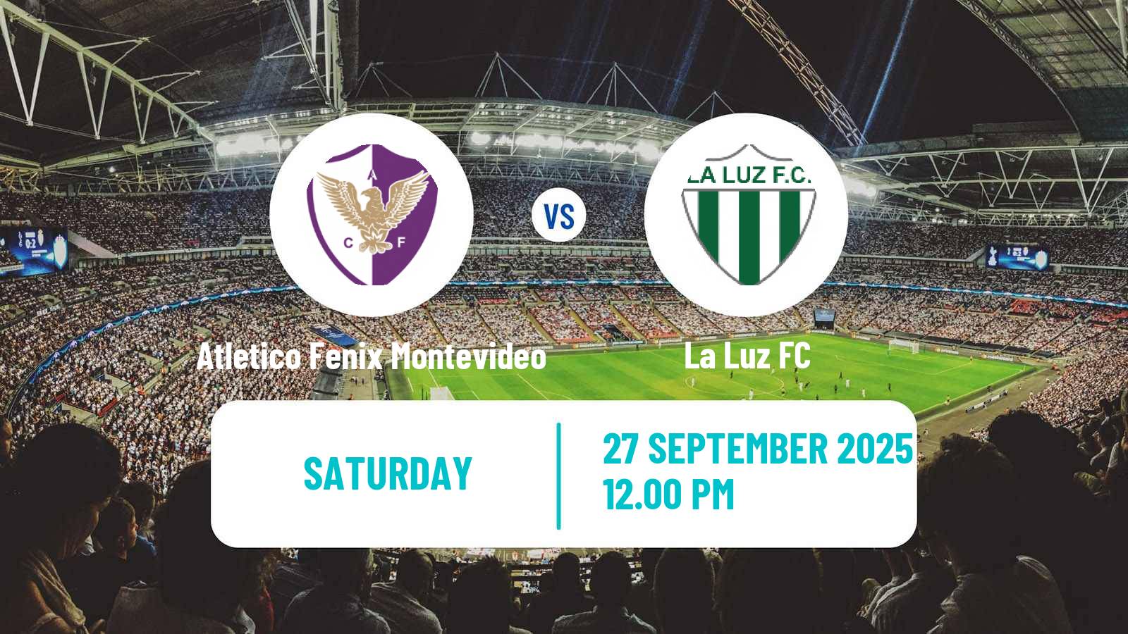 Football Uruguayan Segunda Division Atletico Fenix Montevideo - La Luz