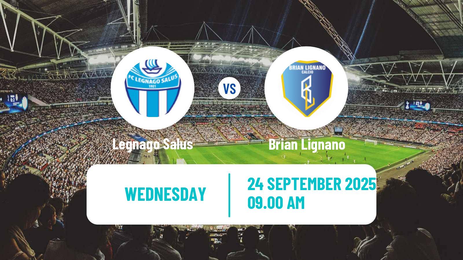 Football Italian Serie D - Group C Legnago Salus - Brian Lignano